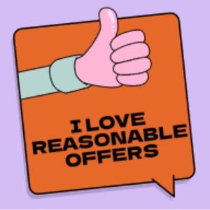 I ❤️ reasonable offers!